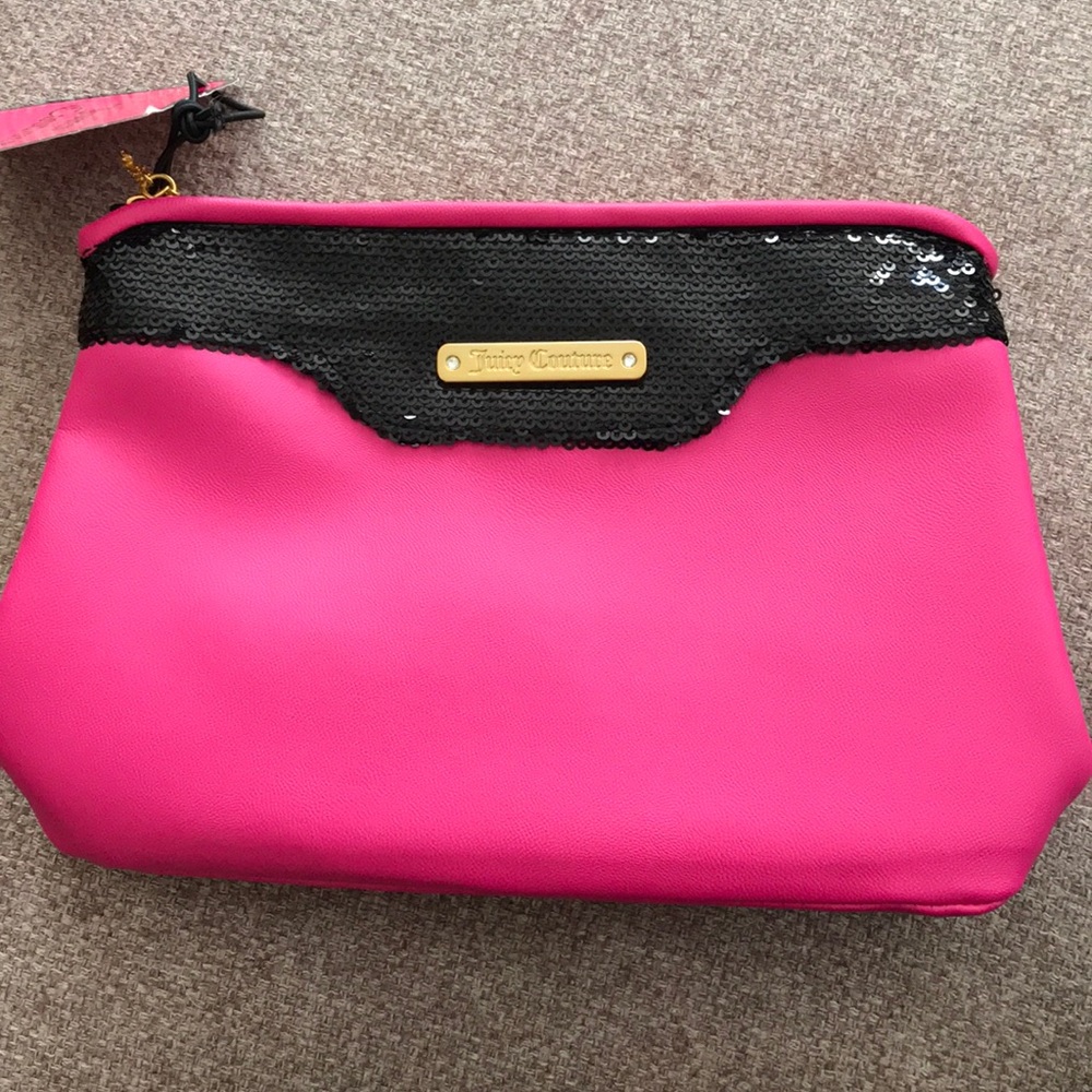 Juicy couture cosmetic bag, Pink, NWT